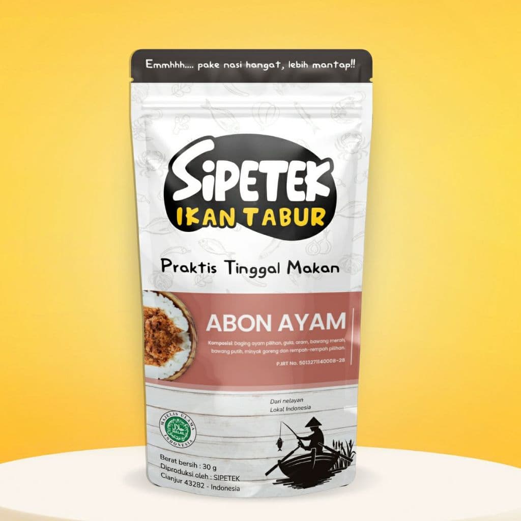 Abon Ayam Sipetek Pouch MPASI 30gr