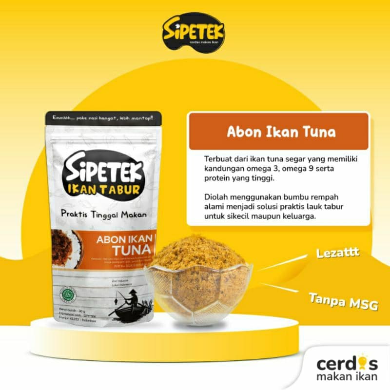 Abon Ikan Tuna Sipetek MPASI Lauk Pauk