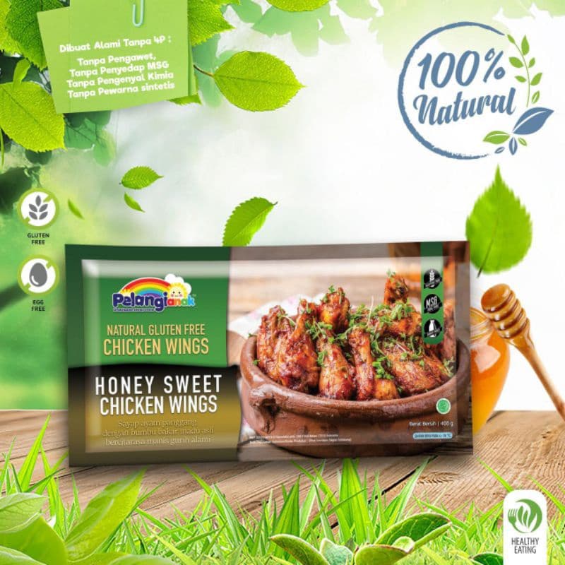 Chicken Wings Honey Pelangi Food Gluten Free