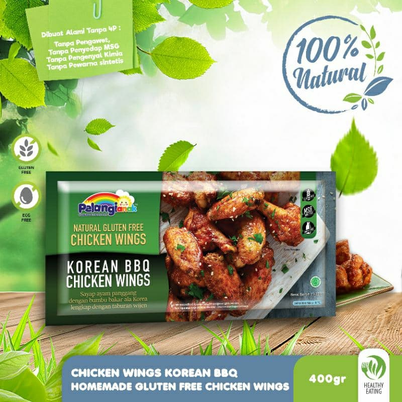Chicken Wings Korean BBQ Pelangi Anak Food Gluten Free
