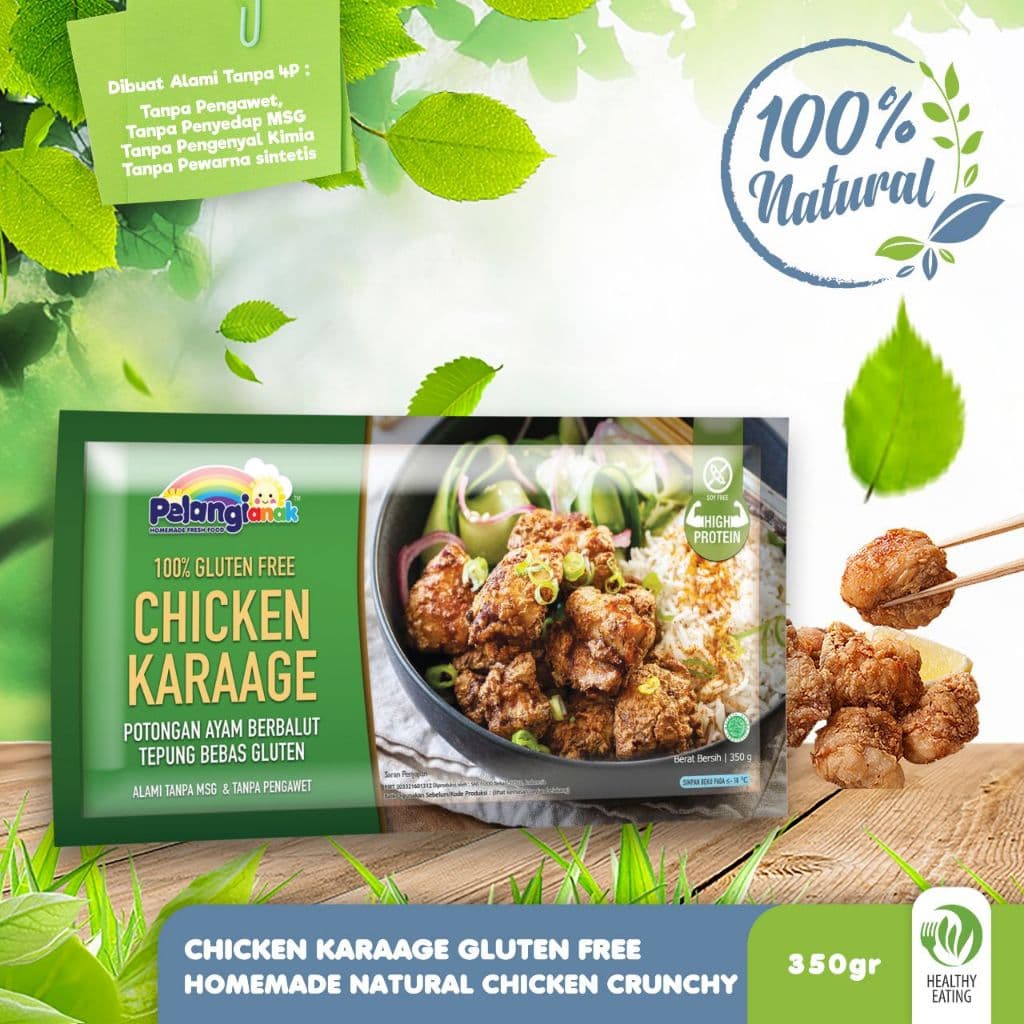 Pelangi Anak Chicken Karaagee Gluten Free Pengawet