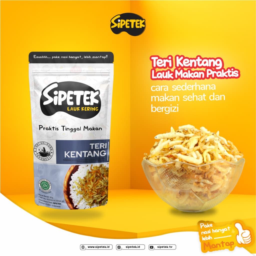 Sipetek Teri Kentang MPASI Lauk Pauk