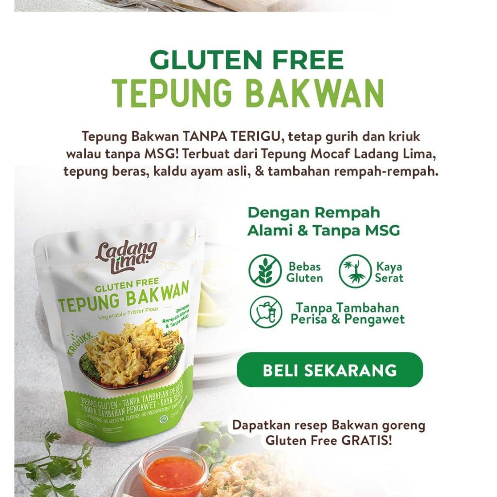 Tepung Bakwan Ladang Lima Gluten Free