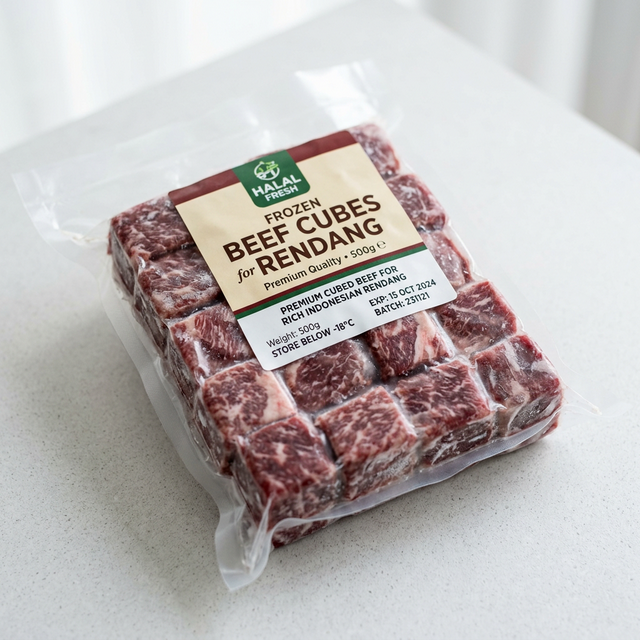 Daging Sapi Rendang 500 gram (Frozen)